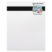 trailer park trash with class letterhead template