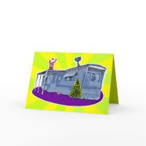 Trailer Trash Christmas Card
