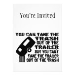 Trailer Trash invitations
