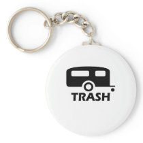 "Trailer Trash" Keychain