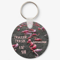 TRAILER TRASH LOT420 Flamingo Key Chain keychains