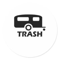 "Trailer Trash" stickers by The_Shirt_Ranch "Trailer Trash" stickers