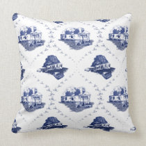 Trailer Trash Toile [throw pillow] pillows