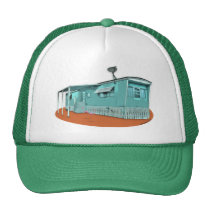 Trailer Trash Trucker Hat hats