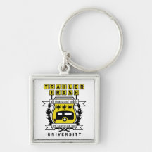 TRAILER TRASH UNIVERSITY KEYCHAINS