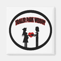 Trailer Wedding Magnet