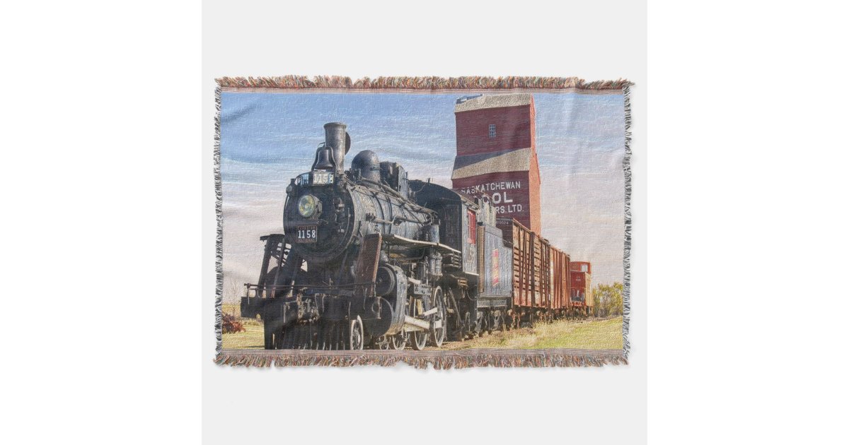Train 1 Throw Blanket Zazzle