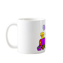 train 1st birthday mugs