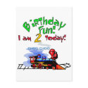 Train 2nd Birthday Tshirts and Gifts postcards by kids_birthdays Train 2nd Birthday Tshirts and Gifts postcards