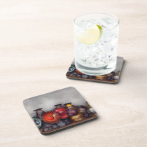 Train - A collection of Rail Road lanterns Drink Coasters