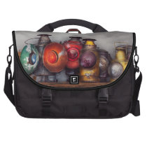 Train - A collection of Rail Road lanterns Laptop Bag