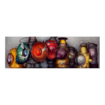 Train - A collection of Rail Road lanterns Poster