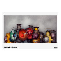 Train - A collection of Rail Road lanterns Wall Decal