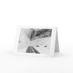 Train Avalanche Alaska 1916 Greeting Card