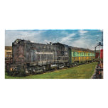Train - Baldwin Locomotive Works photo cards