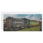 Train - Baldwin Locomotive Works Full Color Rack Card