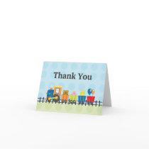 Train Birthday Party Invitation Card