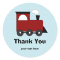 Train Birthday Party Stickers sticker