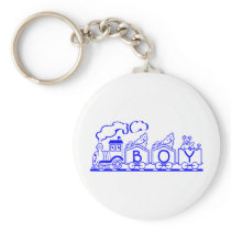 Train Boy Keychains