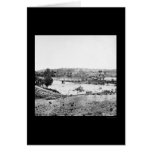 Train Bridge and Iron Works near Richmond, VA 1865 cards