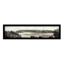 Train Bridge MN River Photo 1916 posters