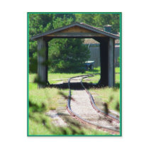 train bridge postcards