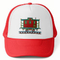 Train Caboose Car Hats