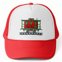 Train Caboose Car Hats