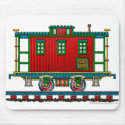 Train Caboose Car Mouse Pad mousepads