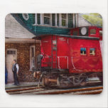 Train - Caboose - End of the line Mouse Pads