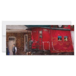 Train - Caboose - End of the line rack cards
