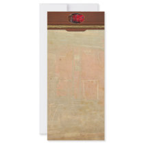 Train - Caboose - End of the line Personalized Rack Card
