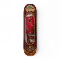 Train - Caboose - End of the line Custom Skate Board