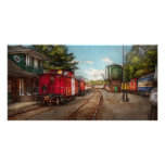 Train - Caboose - Tickets Please photo cards