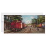 Train - Caboose - Tickets Please Customized Rack Card