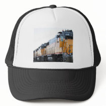 Train cap mesh hats