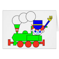 Train Greeting Cards