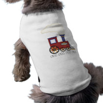 Train Choo Choo Dog T-shirt