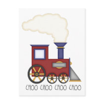 Train Choo Choo Post Card