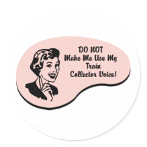Train Collector Voice stickers