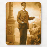 Train Conductor Mousepad