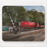 Train - Diesel - Look out for the Locomotive Mouse Pad