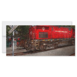 Train - Diesel - Morristown Erie Custom Rack Card