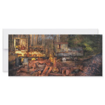Train - Do it yourself kit Custom Rack Card
