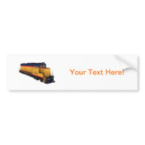 Train Engine: Chesapeake Color Scheme: Bumper Stickers