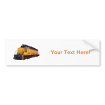 Train Engine: Chesapeake Color Scheme: Bumper Sticker