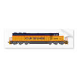 Train Engine: Classic Color Scheme: Bumper Stickers