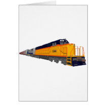 Train Engine: Classic Color Scheme: Card
