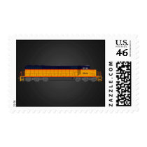 Train Engine: Classic Color Scheme: Custom Postage postage by spiritswitchboard Train Engine: Classic Color Scheme: Custom Postage postage