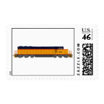 Train Engine: Classic Color Scheme: Custom Postage